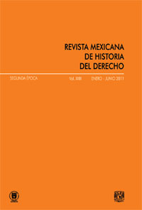 Revista mexicana de historia del derecho