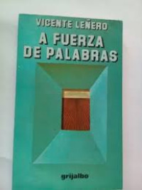 Image of A fuerza de palabras