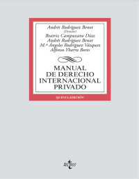Image of MANUAL DE DERECHO INTERNACIONAL PRIVADO