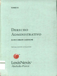 Image of DERECHO ADMINISTRATIVO TOMO II