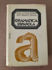 Image of Gramatica española
