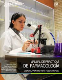 Image of Manual de prácticas de farmacología : licenciatura en enfermería y obstetricia