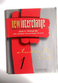 Image of New interchange : english for international communication : student's book 1
