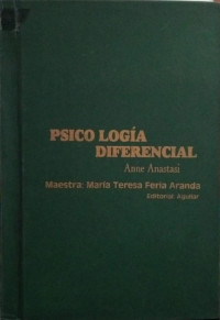 Image of Psicologia diferencial