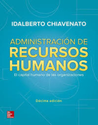 Image of Administración de recursos humanos : el capital humano de las organizaciones