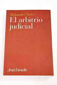 Image of El arbitrio judicial