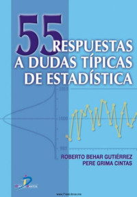 Image of 55 respuestas a dudas típicas de estadística