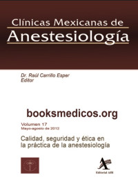 Image of Calidad, seguridad y ética en la práctica de anestesiología