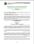 Constitución Política de los Estados Unidos Mexicanos