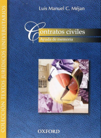 Image of Contratos civiles : ayuda de memoria