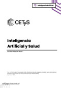 Inteligencia artificial y salud