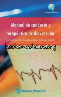 Image of Manual de conducta y terapéutica cardiovascular