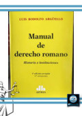 Manual de derecho romano : historia e instituciones