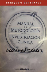 Image of Manual de metodología de la investigación clínica
