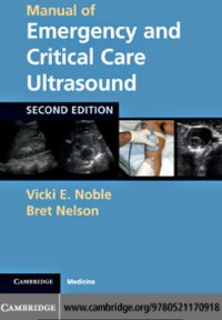 Image of Manual of emergency and critical care ultrasound