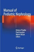 Manual of pediatric nephrology