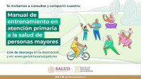 Image of Manual de entrenamiento en atención primaria a la salud de personas mayores