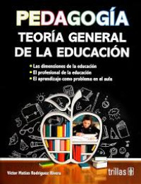Image of Pedagogía : teoría general de la educación