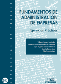 Image of Fundamentos de administración de empresas : ejercicios prácticos