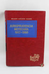 Image of Jurisprudencia mexicana, 1917-1971 : año 1976