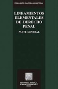 Lineamientos elementales de derecho penal : parte general