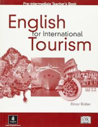 Image of English for international tourism : pre-intermediate : teacher's book